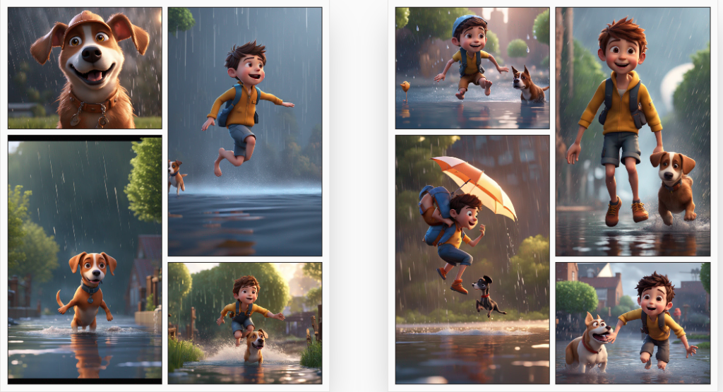 자기주인을-따라-물에-뛰어드는 반려견의 플롯